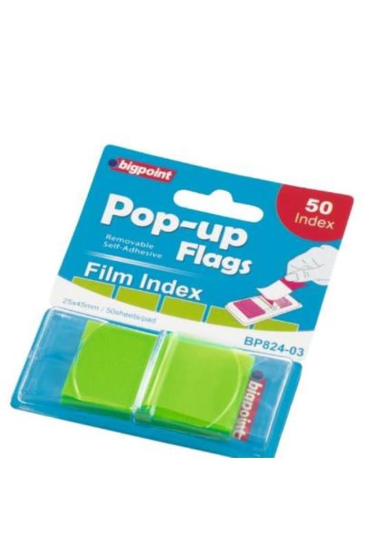 Bigpoint 824 Pop-up Film Index Tekli Yeşil Bp82403 Bigpoint 824 Pop-up Film Index Tekli Yeşil Bp82403