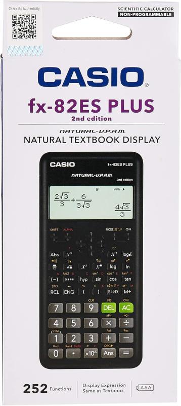 Casio FX-82ES Plus Siyah Bilimsel Fonksiyonlu Hesap Makinesi 2.Versiyon Casio FX-82ES Plus Siyah Bilimsel Fonksiyonlu Hesap Makinesi 2.Versiyon