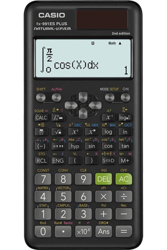 Casio Fx-991es Plus 2. Versiyon Bilimsel Fonksiyon Casio Fx-991es Plus 2. Versiyon Bilimsel Fonksiyon