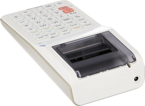 Casio HR-8RC-WE 12 Hane Beyaz Şeritli Hesap Makinesi Casio HR-8RC-WE 12 Hane Beyaz Şeritli Hesap Makinesi