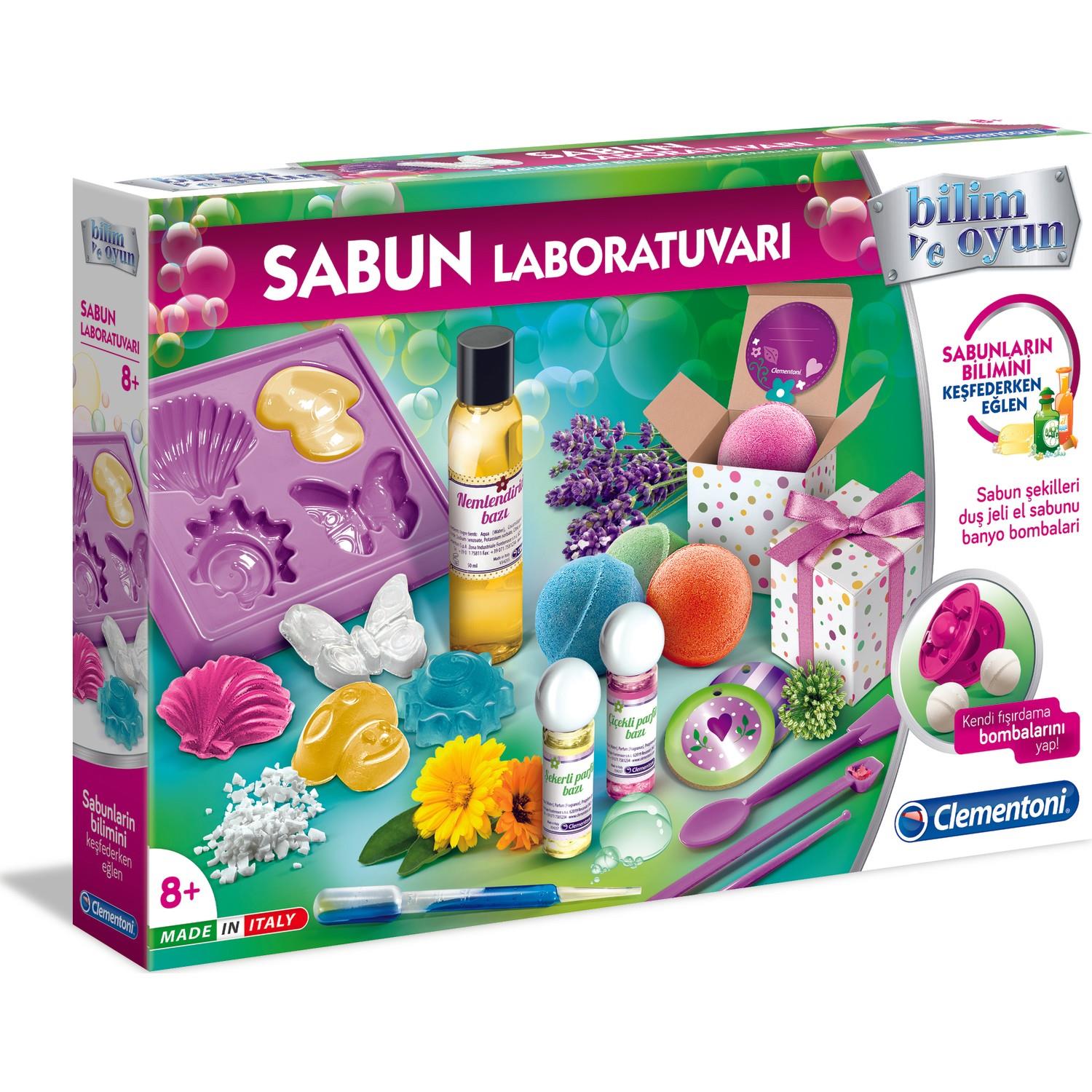 Clementoni Bilim Ve Oyun Sabun Laboratuvarı 64433 Clementoni Bilim Ve Oyun Sabun Laboratuvarı 64433