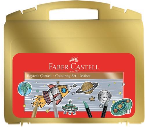 Faber Castell Metalik Boyama Çantası Faber Castell Metalik Boyama Çantası