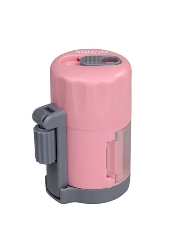 Kw-trio Mini Kollu Kalemtraş Pembe Kod:03420 Kw-trio Mini Kollu Kalemtraş Pembe Kod:03420
