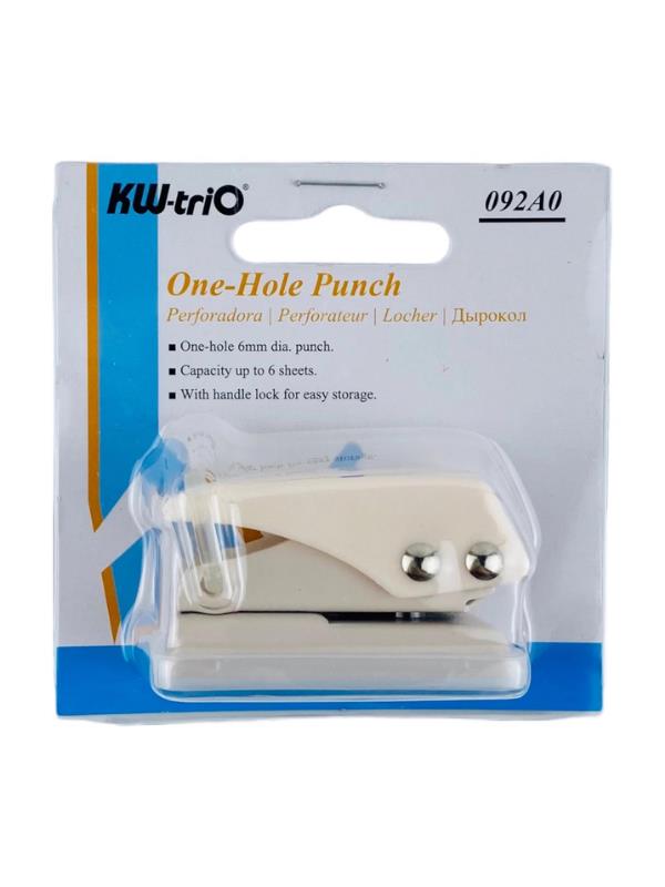Kw-trio Tek Delik Mini Delgeç Krem 092A Kw-trio Tek Delik Mini Delgeç Krem 092A
