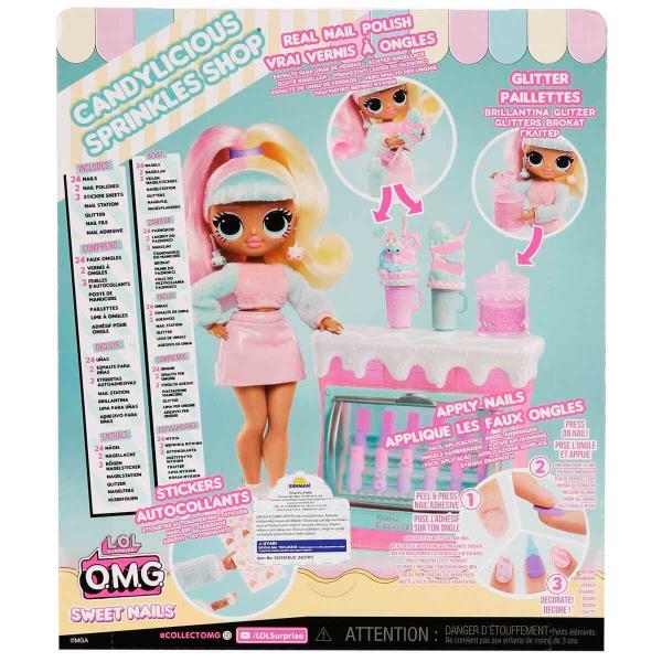 L.O.L. Surprise Sweet Nails Omg Candylicious Sprinkles Tatlı Dükkanı L.O.L. Surprise Sweet Nails Omg Candylicious Sprinkles Tatlı Dükkanı