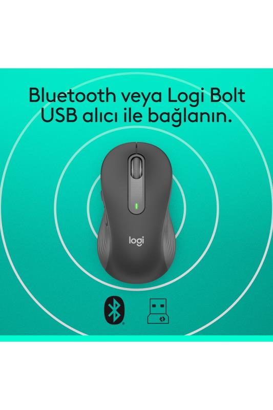 Logitech 910-006253 M650 Signature Siyah Mouse Logitech 910-006253 M650 Signature Siyah Mouse
