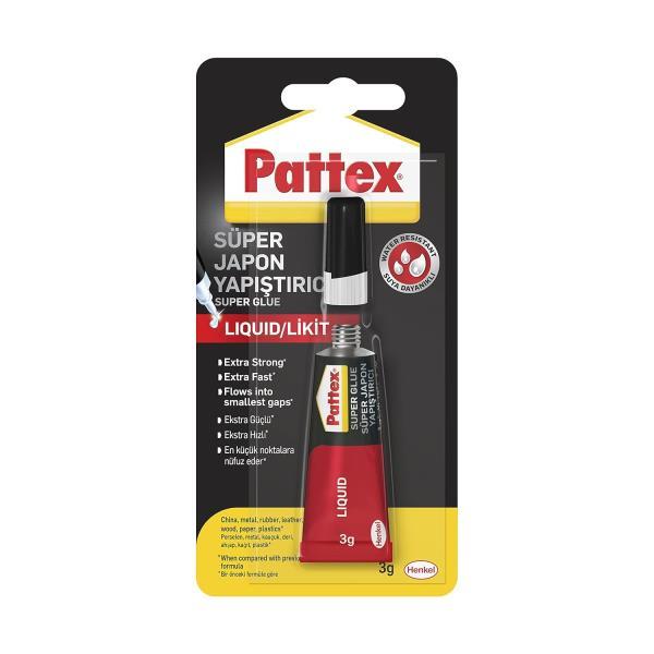 Pattex Süper Japon Yapıştırıcı 3 Gr KOD:177767 Pattex Süper Japon Yapıştırıcı 3 Gr KOD:177767