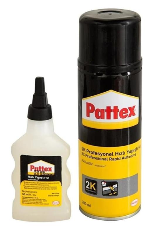 Pattex Yapıştırıcı Hızlı 2K 200Ml+50Ml 283540 Pattex Yapıştırıcı Hızlı 2K 200Ml+50Ml 283540