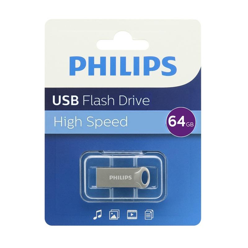 Philips 2.0 64GB Tek Port USB Flash Bellek (FM21UA128B/93-B) Philips 2.0 64GB Tek Port USB Flash Bellek (FM21UA128B/93-B)