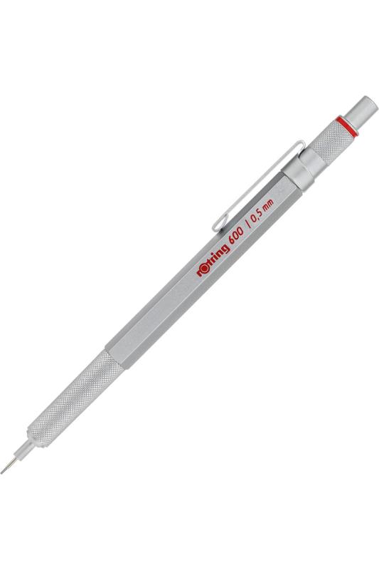 Rotring 600 Mekanik Kurşun Kalem Krom 0.5 mm -1904445 Rotring 600 Mekanik Kurşun Kalem Krom 0.5 mm -1904445