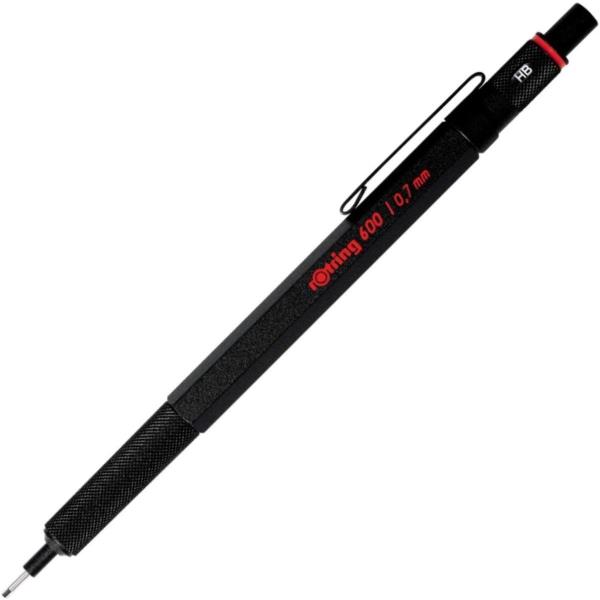 Rotring 600 Mekanik Kurşun Kalem, Siyah 0.7 mm Rotring 600 Mekanik Kurşun Kalem, Siyah 0.7 mm