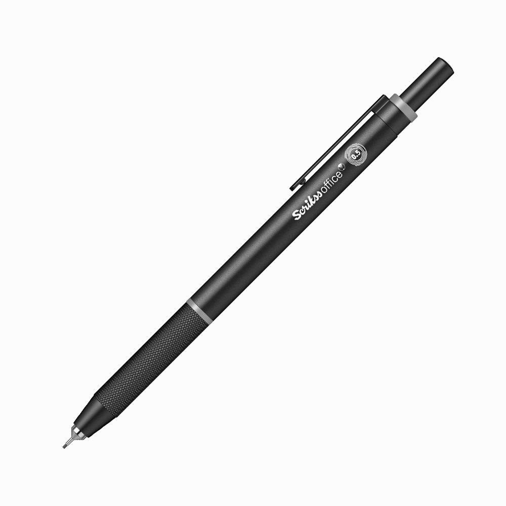 Scrikss Office Twist 0.5 Mm Gri Renk Mekanik Uçlu Versatil Kalem Şeffaf Kutu Scrikss Office Twist 0.5 Mm Gri Renk Mekanik Uçlu Versatil Kalem Şeffaf Kutu