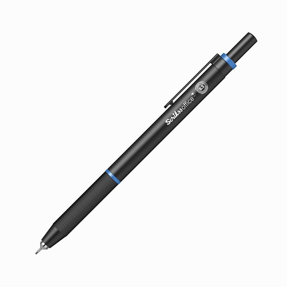 Scrikss Office Twist 0.5 Mm Mavi Renk Mekanik Uçlu Versatil Kalem Şeffaf Kutu Scrikss Office Twist 0.5 Mm Mavi Renk Mekanik Uçlu Versatil Kalem Şeffaf Kutu