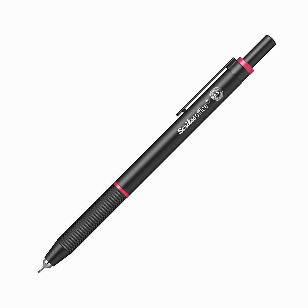 Scrikss Office Twist 0.5 Mm Pembe Renk Mekanik Uçlu Versatil Kalem Şeffaf Kutu Scrikss Office Twist 0.5 Mm Pembe Renk Mekanik Uçlu Versatil Kalem Şeffaf Kutu