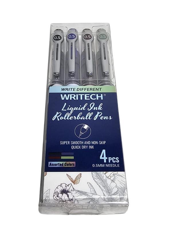 Writech Liguid 05 mm 4 Renk Roller Kalem Seti Writech Liguid 05 mm 4 Renk Roller Kalem Seti